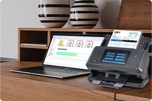 eScan A650 Pro Normal Mode — one-tap scan to SharePoint, email, and cloud destinations