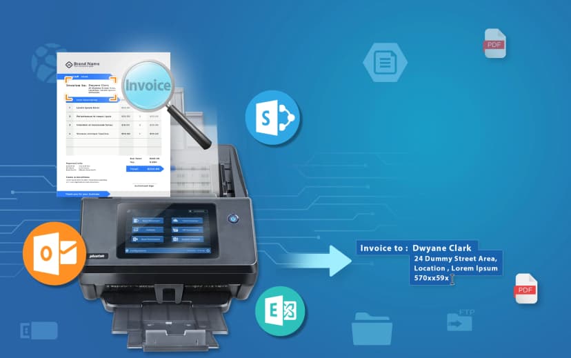 Plustek eScan A450 Pro network scanner